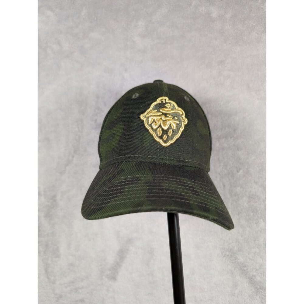 New Era Hillsboro Hops Baseball Hat Size Medium/Large Stretch Camo Gold Logo MLB